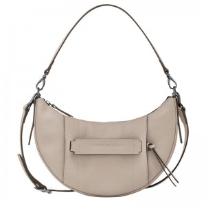 Beige Longchamp 3D S Women Crossbody Bag | US-568MNXLWO