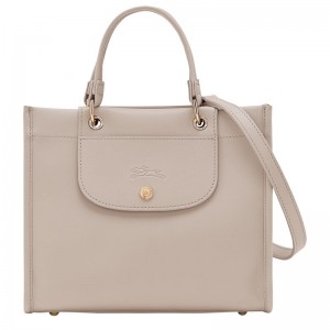 Beige Longchamp Cabas S Women Handbag | US-938PMFCOG