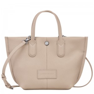 Beige Longchamp Essential Xs Women Handbag | US-893APGMZW