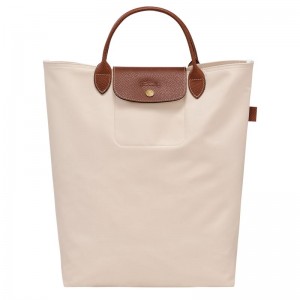 Beige Longchamp Le Pliage Original M Women Tote Bag | US-974JEDIQT