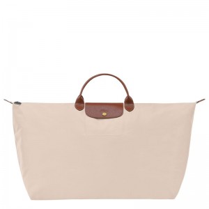 Beige Longchamp Le Pliage Original Xl Women Travel Bag | US-394TBVWDC