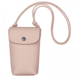 Beige Longchamp Le Pliage Xtra With Leather Lace Women Phone Case | US-062RXNWJI