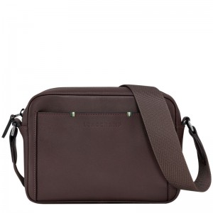 Beige Longchamp Sur Seine Camera Men Crossbody Bag | US-678PFGBWE