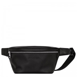 Black Longchamp Le Foulonné M Men Belt Bag | US-876UMPNJE