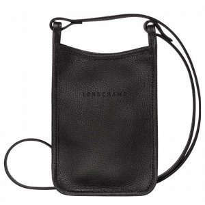 Black Longchamp Le Foulonné Men Phone Case | US-324PKJDEF