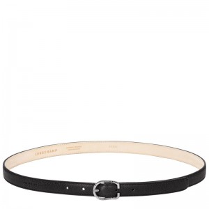 Black Longchamp Le Foulonné Women Belt | US-637OTPJZF