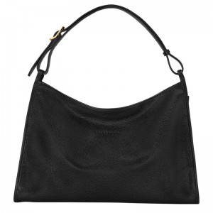 Black Longchamp Le Foulonné Xl Women Shoulder Bag | US-673IXAPBZ
