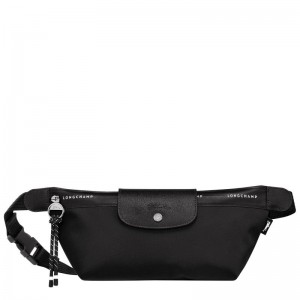 Black Longchamp Le Pliage Energy M Men Belt Bag | US-921OQPMBS