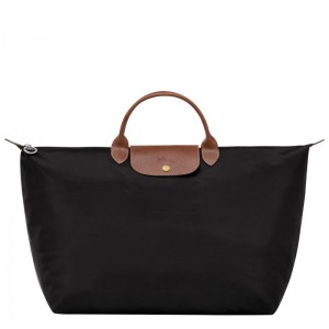 Black Longchamp Le Pliage Original L Men Travel Bag | US-169GCZSLO