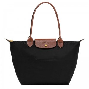 Black Longchamp Le Pliage Original M Women Tote Bag | US-916LXWSPM