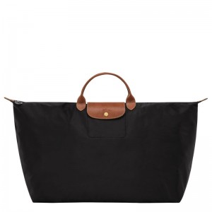 Black Longchamp Le Pliage Original Xl Women Travel Bag | US-634OFDKAN