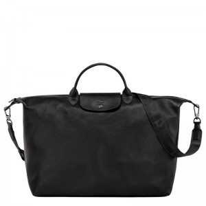 Black Longchamp Le Pliage Xtra L Men Travel Bag | US-593ZPACGF