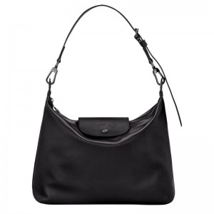 Black Longchamp Le Pliage Xtra M Women Hobo Bag | US-318TWQVJA