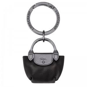 Black Longchamp Le Pliage Xtra Women Key Rings | US-650AZNVWG