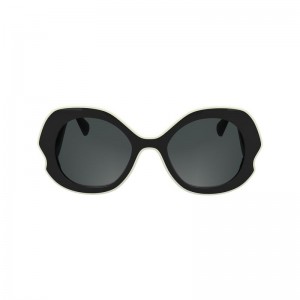 Black Longchamp Plant Based Resin Women Sunglasses | US-671JRXWUO