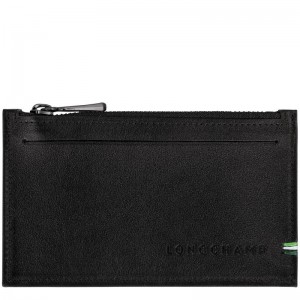Black Longchamp Sur Seine Men Coin Purse | US-618IPKRGB