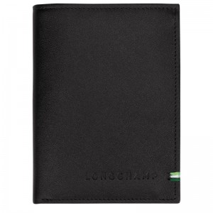 Black Longchamp Sur Seine Men Wallet | US-928OQWRML