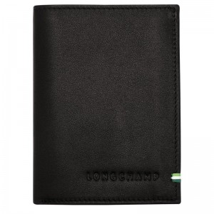 Black Longchamp Sur Seine Men Wallet | US-876OLJDTI