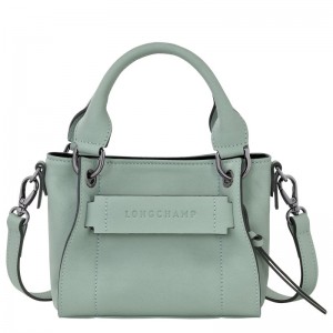 Blue Green Longchamp 3D Xs Women Handbag | US-526PKNFOC