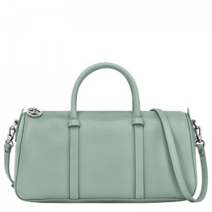 Blue Green Longchamp Daylong M Women Handbag | US-562GVBJCH