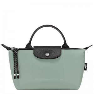 Blue Green Longchamp Le Pliage Energy Men Pouch | US-384YAFSRM