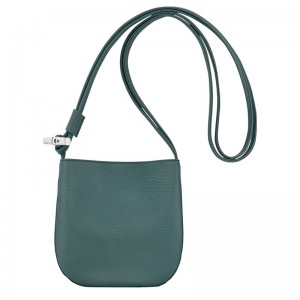 Blue Green Longchamp Le Roseau S Women Crossbody Bag | US-429ODSPBX