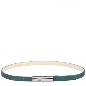 Blue Green Longchamp Le Roseau Women Belt | US-057XQOMEZ