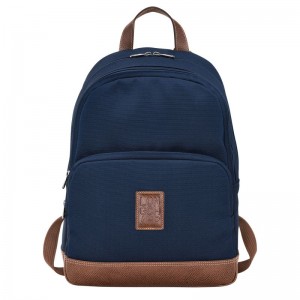 Blue Longchamp Boxford Men Backpack | US-258VONESK
