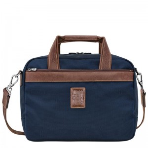 Blue Longchamp Boxford S Women Travel Bag | US-693FLXUBI