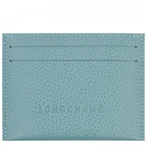 Blue Longchamp Le Foulonné Men Card Holder | US-549CLQAKH