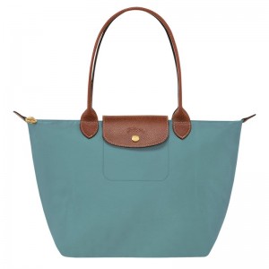 Blue Longchamp Le Pliage Original M Women Tote Bag | US-765MZOQYH