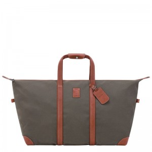 Brown Longchamp Boxford Xl Men Travel Bag | US-915OQBYLV