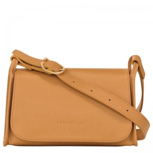 Brown Longchamp Le Foulonné M Women Crossbody Bag | US-437XTFBMV
