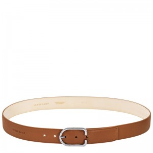 Brown Longchamp Le Foulonné Men Belt | US-294NSAYHP