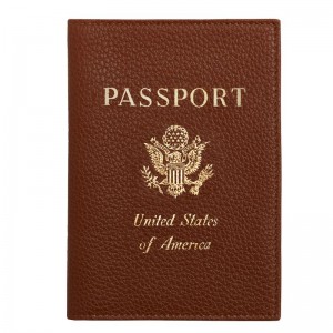 Brown Longchamp Le Foulonné Men Passport Holder | US-980OAQCUK