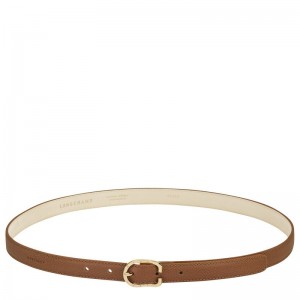 Brown Longchamp Le Foulonné Women Belt | US-328TUNISC