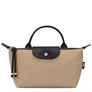 Brown Longchamp Le Pliage Energy Men Pouch | US-201GNJQBS