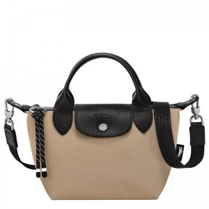 Brown Longchamp Le Pliage Energy Xs Men Handbag | US-467SGFDOX