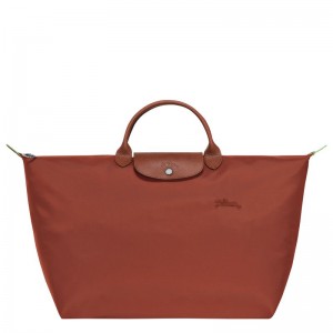Brown Longchamp Le Pliage Green L Men Travel Bag | US-954XQNHBG