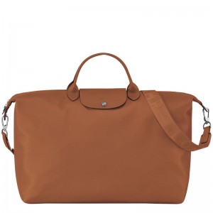 Brown Longchamp Le Pliage Xtra L Men Travel Bag | US-578UFEBLG