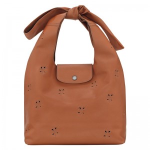 Brown Longchamp Le Pliage Xtra M Women Shoulder Bag | US-246PJTNEL