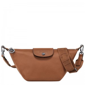 Brown Longchamp Le Pliage Xtra Xs Men Crossbody Bag | US-365NCAOZE