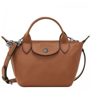 Brown Longchamp Le Pliage Xtra Xs Women Handbag | US-769IBHOQW