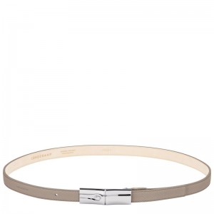 Brown Longchamp Le Roseau Women Belt | US-320QJTOSB