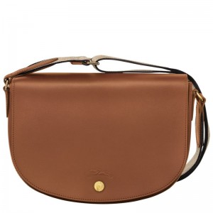 Brown Longchamp Épure M Women Crossbody Bag | US-154QJFRKB