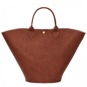 Brown Longchamp Épure Xl Women Tote Bag | US-128LTVHBR