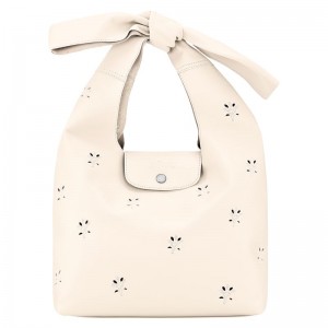 Cream Longchamp Le Pliage Xtra M Women Shoulder Bag | US-570IUBQMP