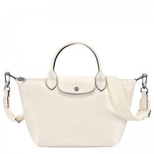Cream Longchamp Le Pliage Xtra S Women Handbag | US-039AFZGLI