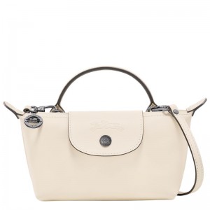 Cream Longchamp Le Pliage Xtra Xs Women Pouch | US-395NBKREA