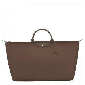 Dark Brown Longchamp Le Pliage Green Xl Men Travel Bag | US-849WDGSXV